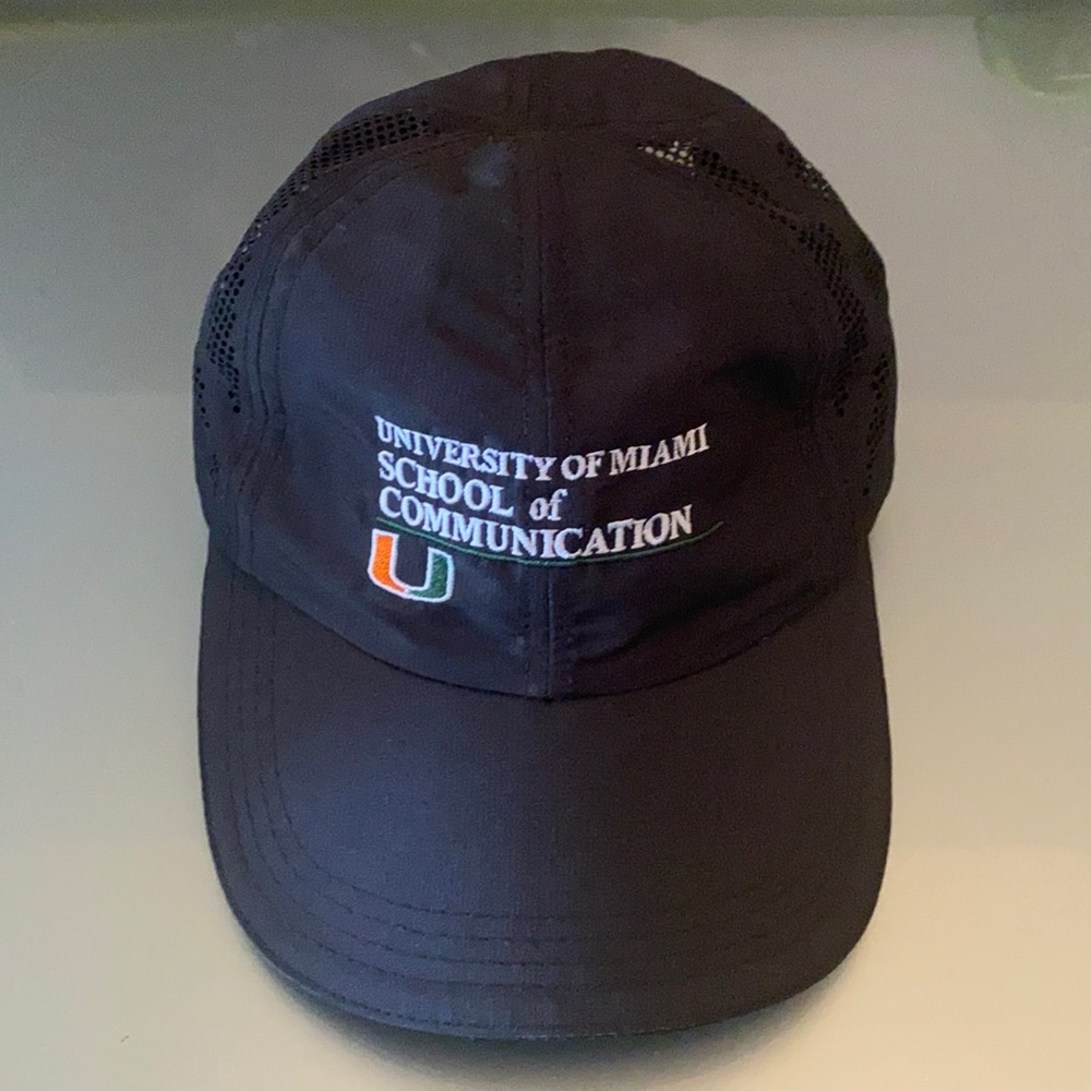 University of Miami “school of communication” cap